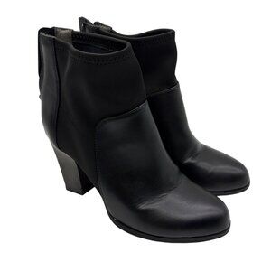 Adrienne Vittadini Black High Heel Ankle Boots  Women's Size 7